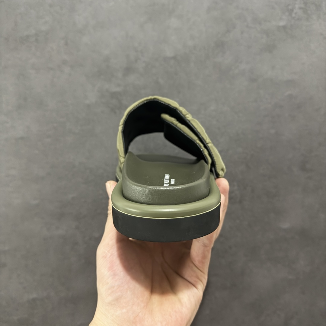 240 【广东纯原版本】LOUIS VUITTON | 路易威登2024 春夏最新爆款魔术贴系列 情侣款厚底拖鞋