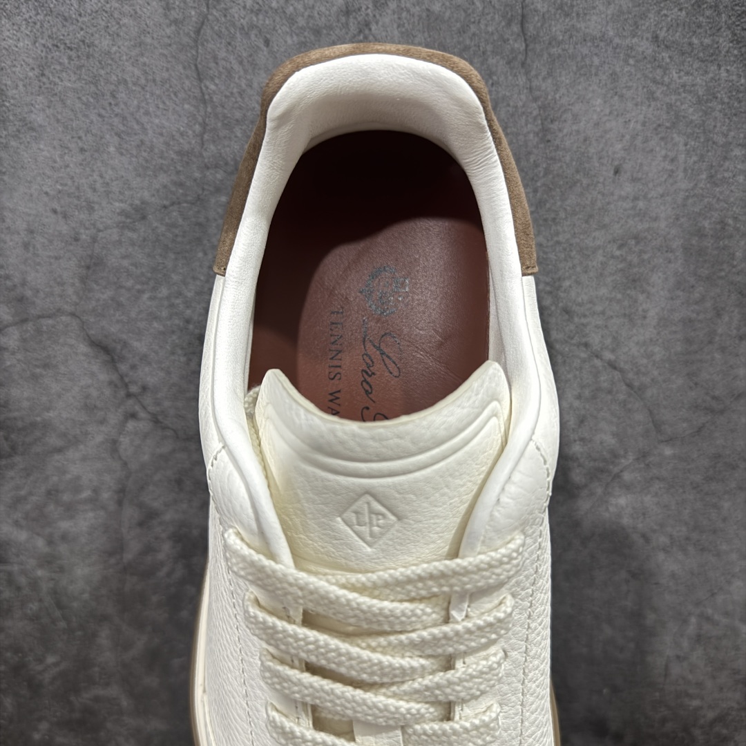480 【佛山超A版】Loro Piana LP Tennis Walk Low 生活系列低帮复古百搭德训风休闲运动板鞋