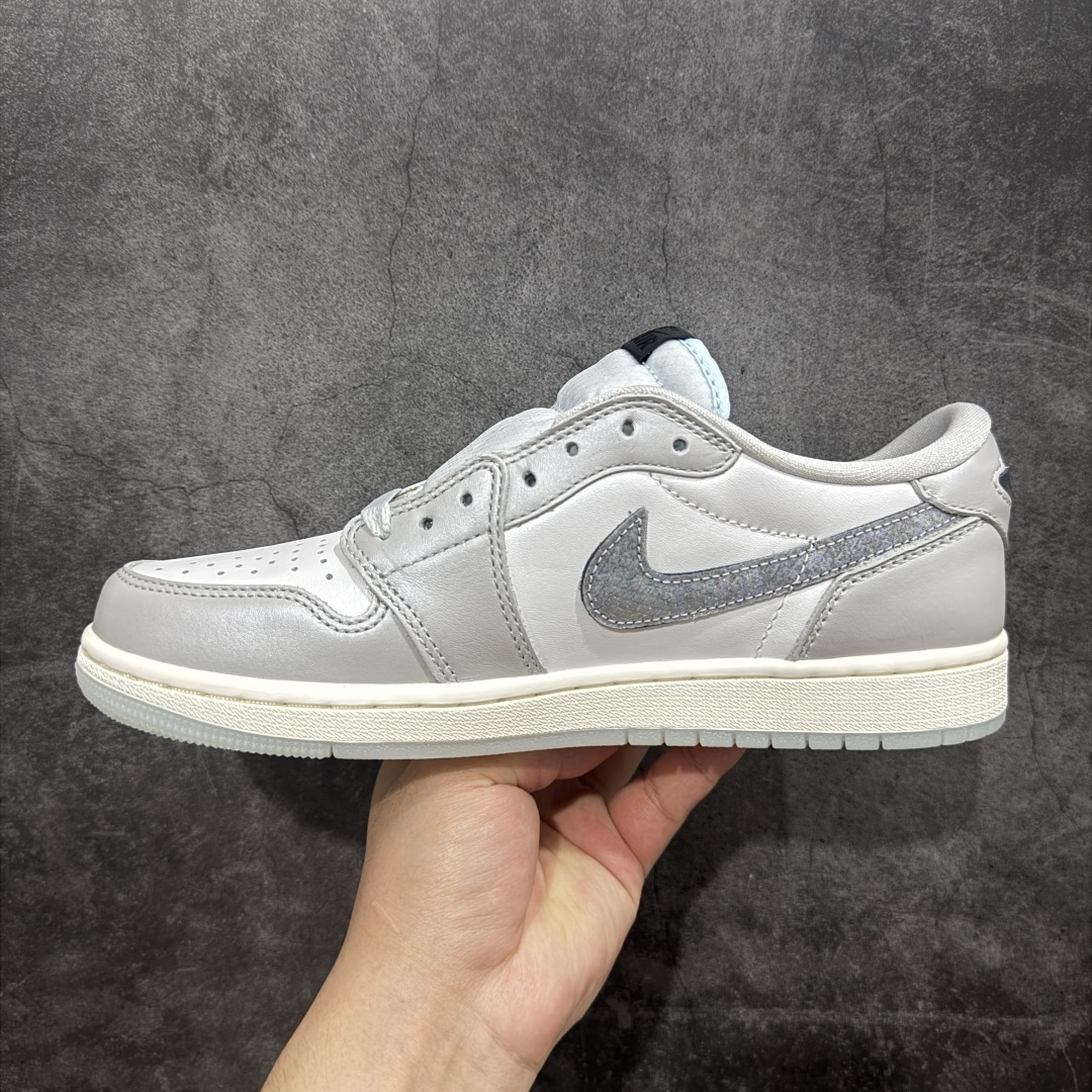  
【DG纯原版本】Air Jordan 1 Low OG 蛇年/CNY 低帮 蛇年限定 白灰黑 AJ1
