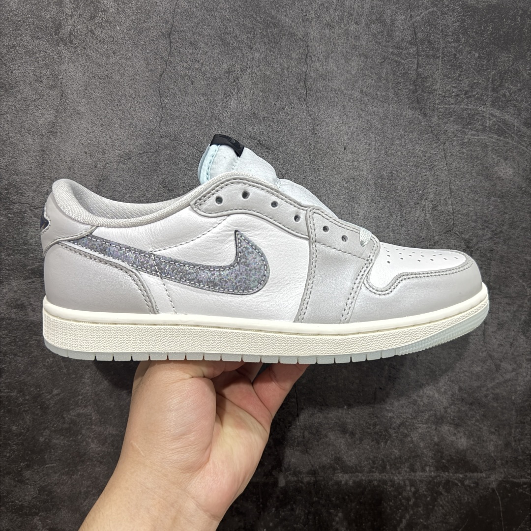  
【DG纯原版本】Air Jordan 1 Low OG 蛇年/CNY 低帮 蛇年限定 白灰黑 AJ1