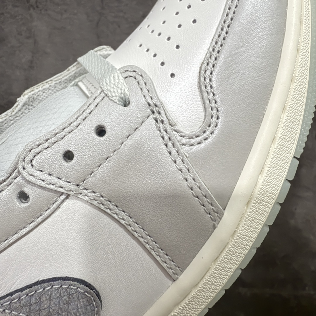  
【DG纯原版本】Air Jordan 1 Low OG 蛇年/CNY 低帮 蛇年限定 白灰黑 AJ1