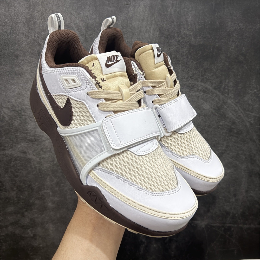  
【纯原】Travis Scott x NK Zoom Field Jaxx SP TS联名款 复古文