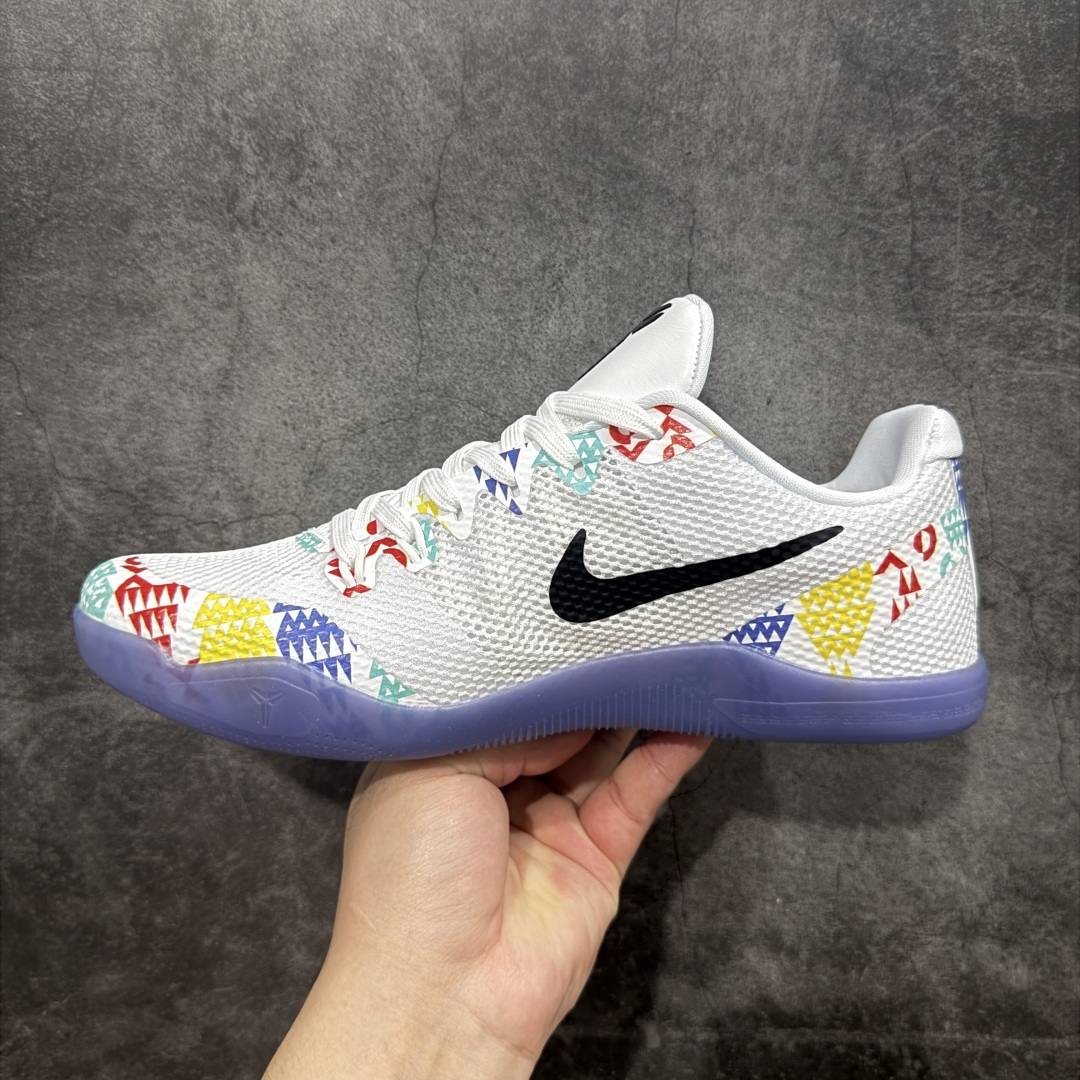 图片[2]-【MX纯原】Nike Kobe 11 Elite Low XDR 科比 实战舒适 防滑轻便 低帮 篮球鞋 836183-673 专业篮球鞋纯原大厂出品 真实战篮球鞋 1：1原鞋配置 标准气垫厚度 加强耐磨大底 鞋垫前后置zoom气垫 完美鞋型 更好保护您的双足 货号：836183-673 尺码：39-48.5-选品中心