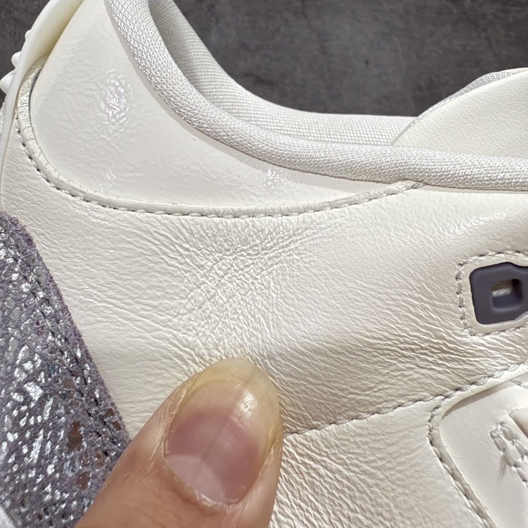 图片[4]-【OG纯原】Air Jordan 3 Retro \”Sail Metallic Silver\” 金属银 AJ3 乔丹3代 aj3 乔3 金属白银 乔丹篮球鞋 国内一线大厂OG出品 匠心打造 原厂皮料原厂数据 全新纸板 模具打造 外贸 平台高端零售专供品质 品质毋庸置疑 一眼正品既视感 细节均已解码 尺码：36 36.5 37.5 38 38.5 39 40 40.5 41 42 42.5 43 44 44.5-选品中心
