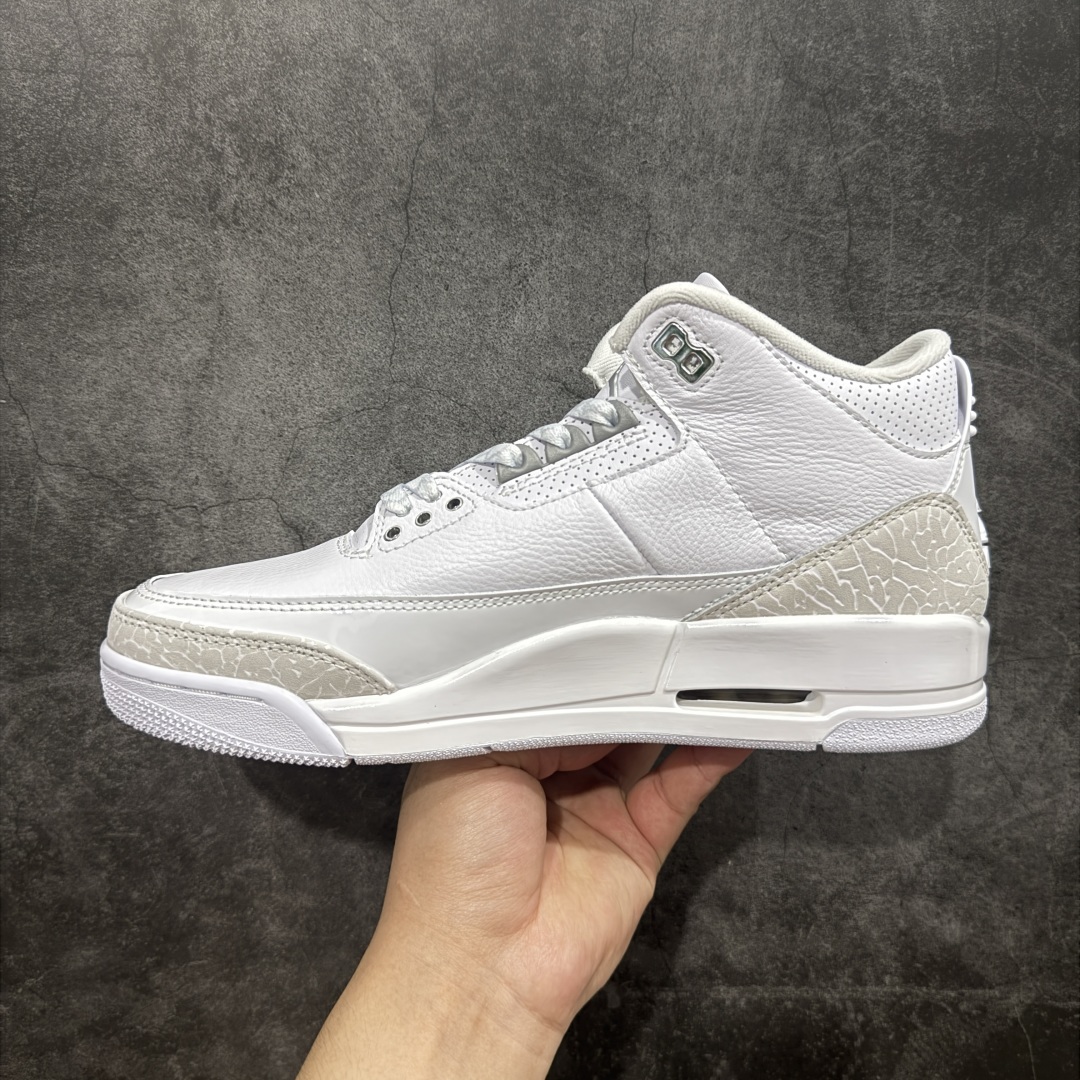  
【纯原】Air Jordan 3 Retro Pure Money AJ3 乔丹3代复刻白猫 
货号