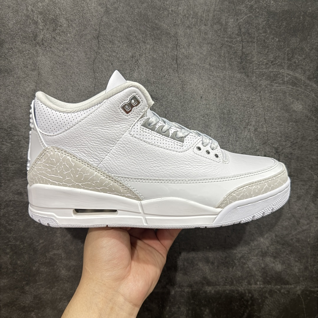  
【纯原】Air Jordan 3 Retro Pure Money AJ3 乔丹3代复刻白猫 
货号