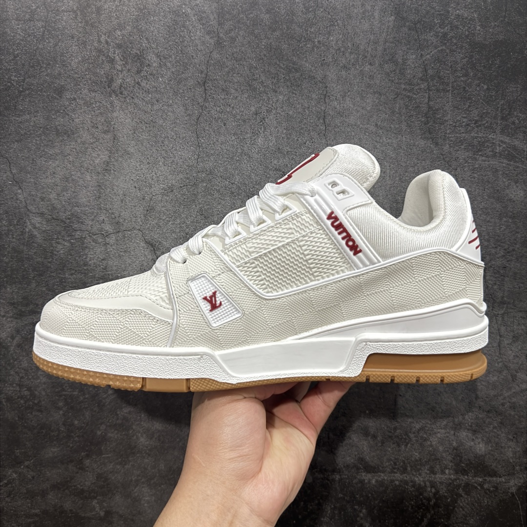 【广东纯原版本】LV Trainer 路易威登驴牌 L家 情侣款 休闲 运动鞋 滑板鞋 LV Trainer 运动鞋