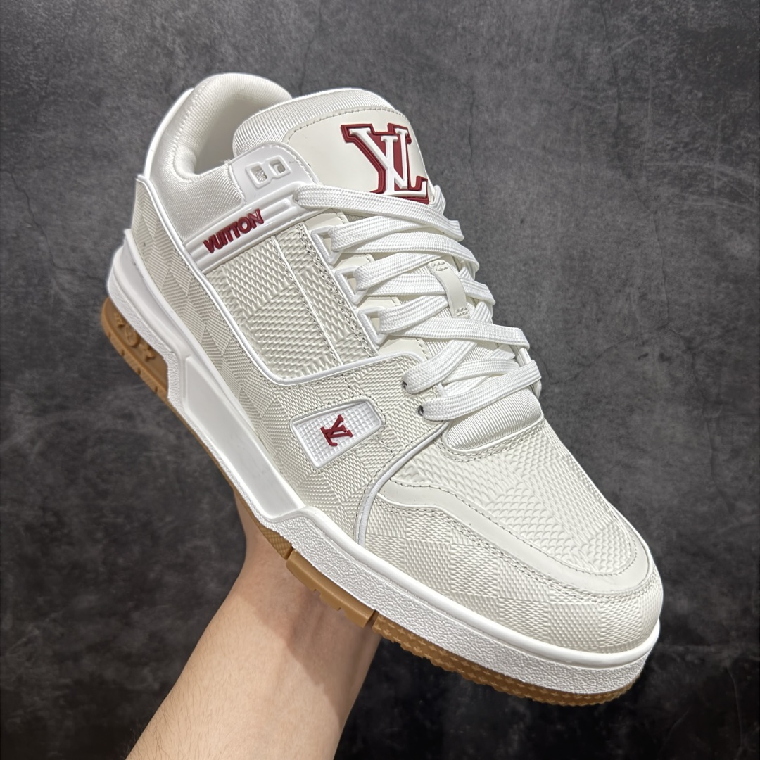 【广东纯原版本】LV Trainer 路易威登驴牌 L家 情侣款 休闲 运动鞋 滑板鞋 LV Trainer 运动鞋