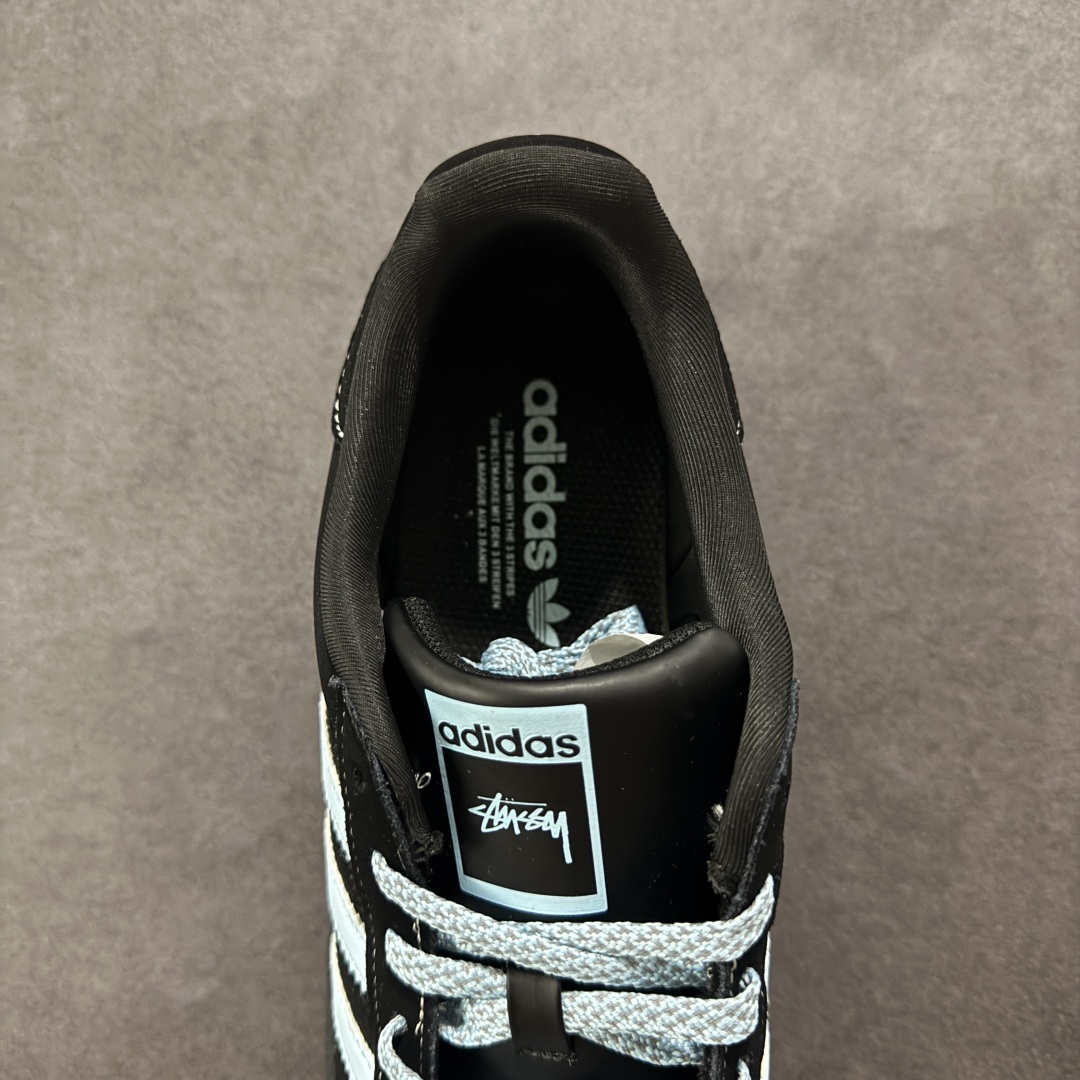240 【定制版】Adidas Originals Superstar x Stussy 黑蓝 XS0014