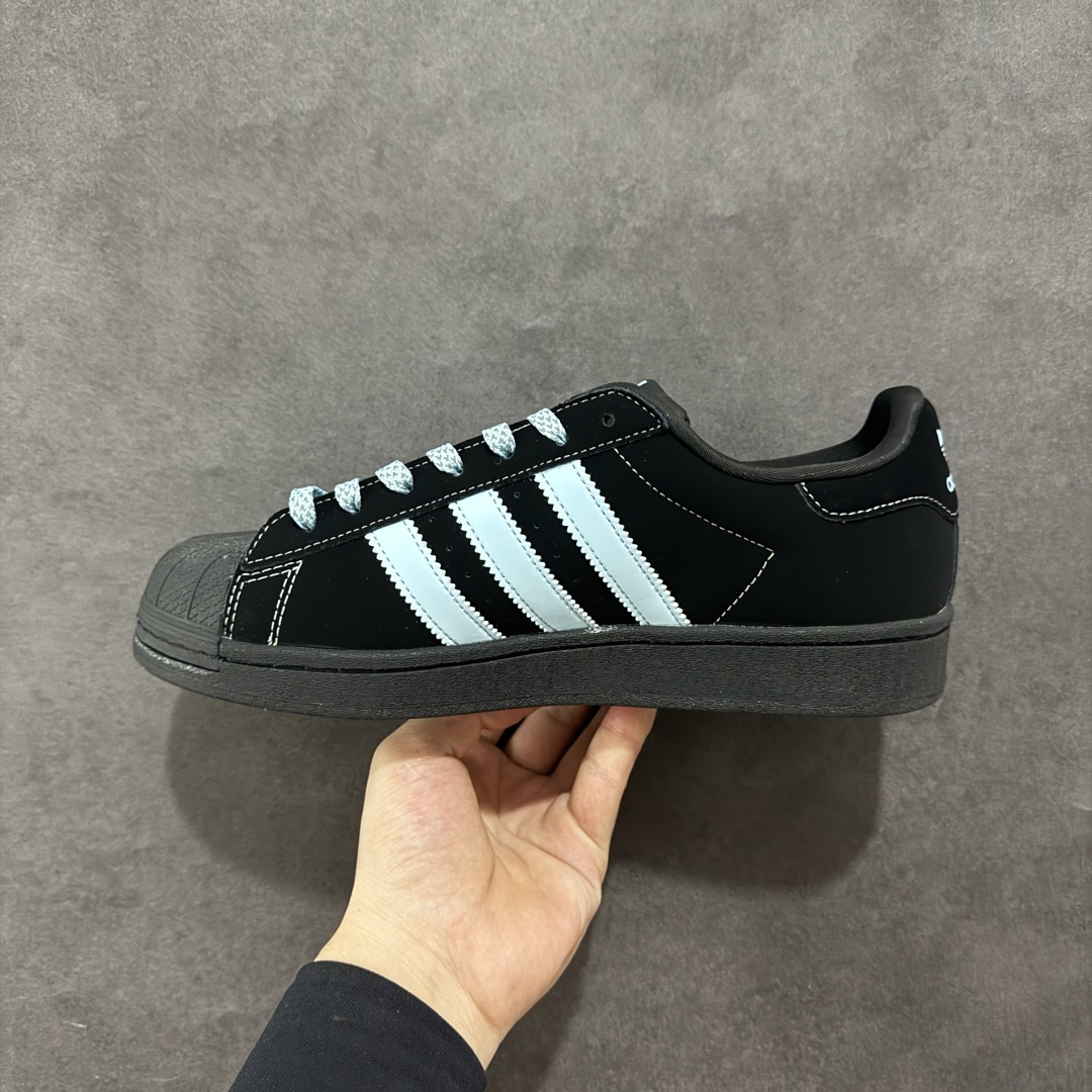 240 【定制版】Adidas Originals Superstar x Stussy 黑蓝 XS0014