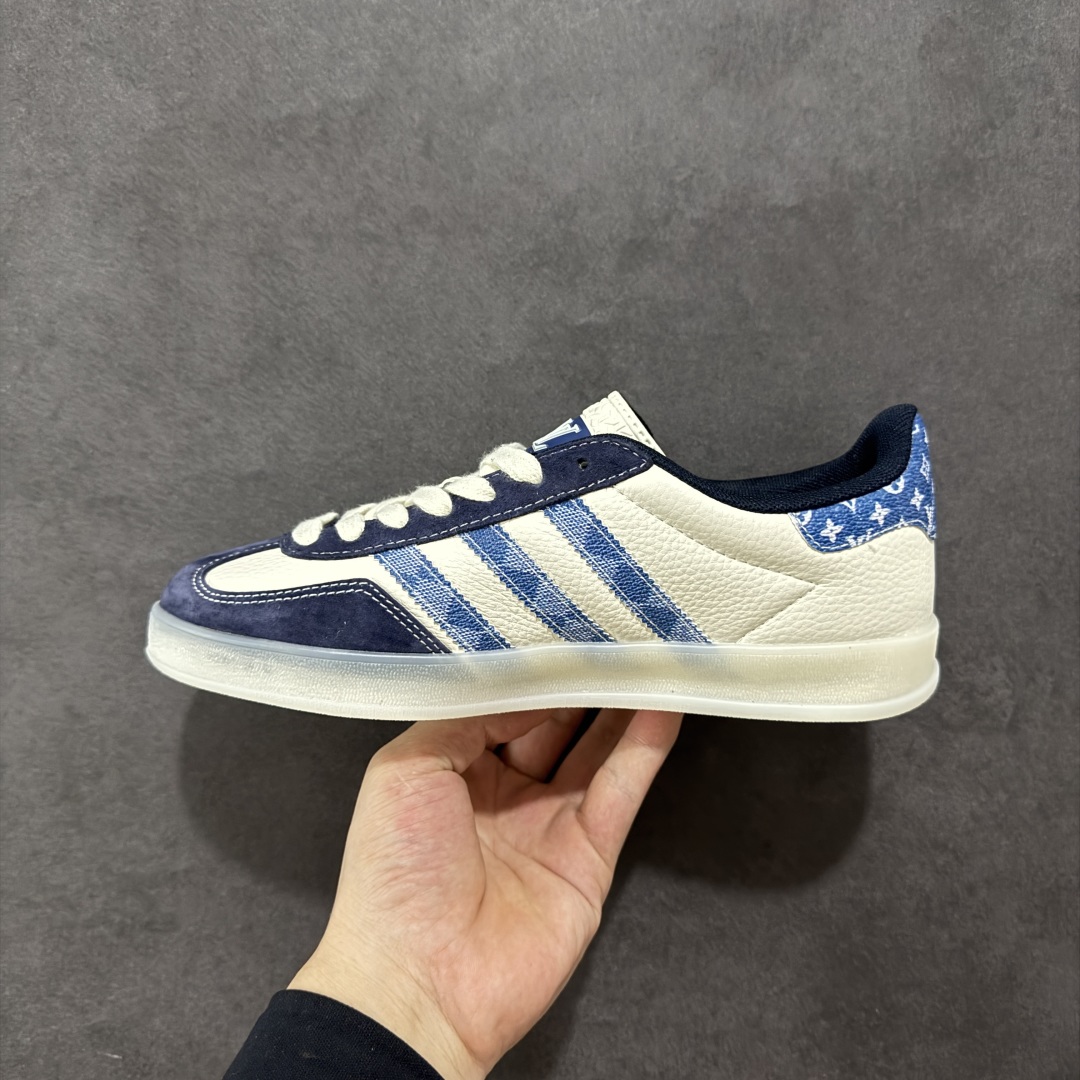  
【定制版】AD Originals Gazelle INdoor x Louis Vuitton 白