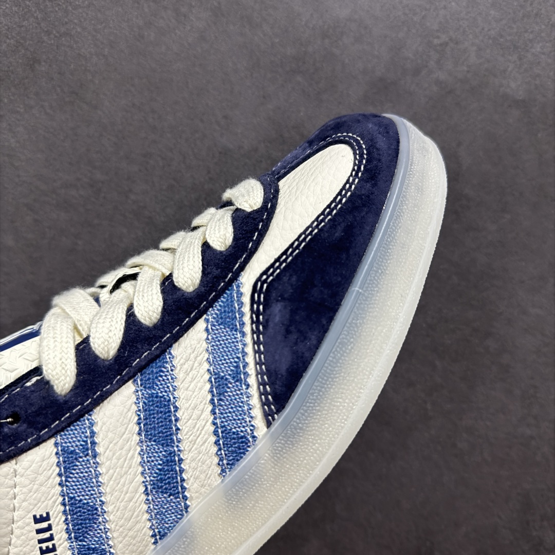  
【定制版】AD Originals Gazelle INdoor x Louis Vuitton 白