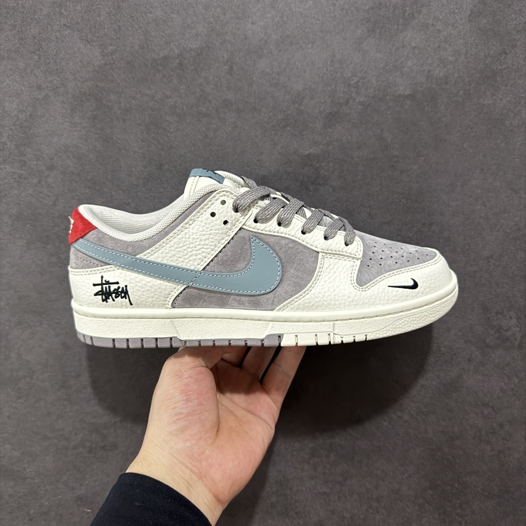 200 【定制版】Nike SB Dunk Low x Stussy 白灰绿 CY5979-101