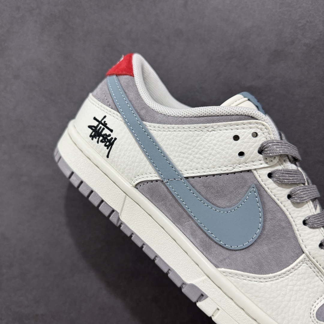 200 【定制版】Nike SB Dunk Low x Stussy 白灰绿 CY5979-101
