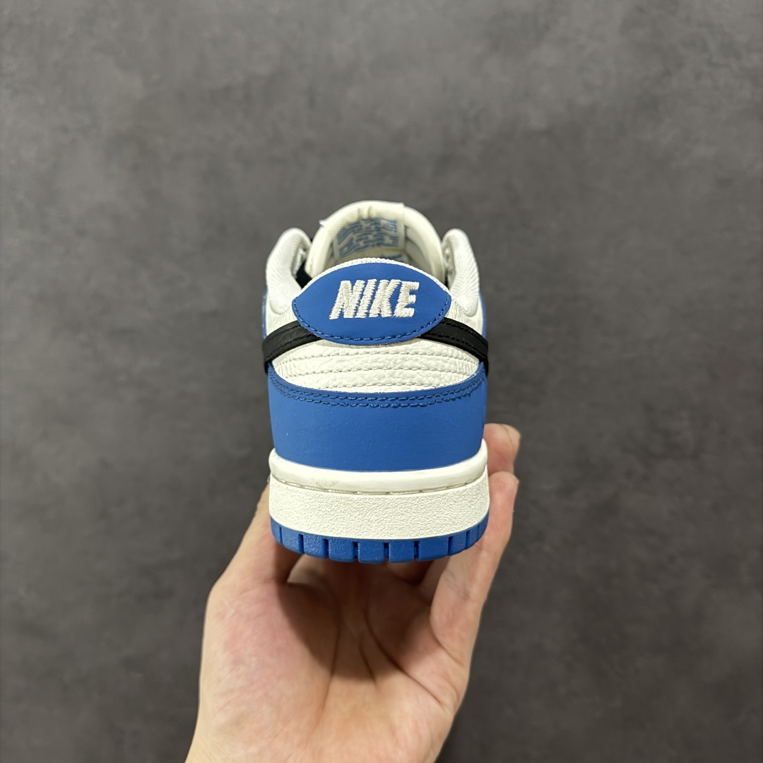 200 【定制版】Nike SB Dunk Low x Fragment Design 白黑蓝小钩 CY5979-110