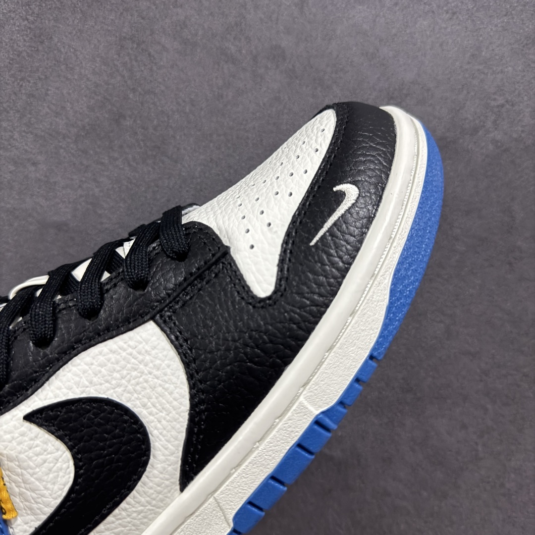 200 【定制版】Nike SB Dunk Low x Fragment Design 白黑蓝小钩 CY5979-110