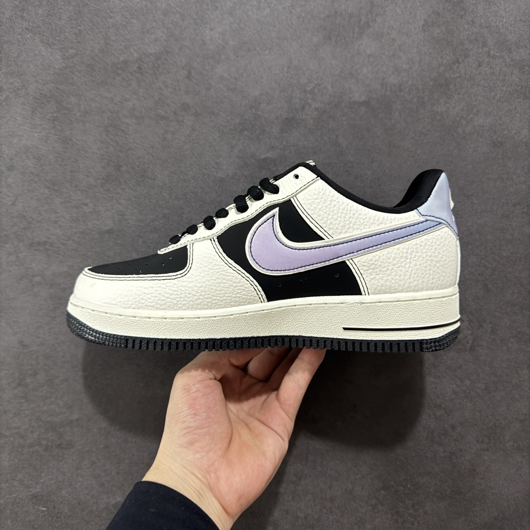 260 【定制版】Nike Air Force 1'07 Low UN联名 黑白紫 空军一号低帮休闲板鞋 SC9207-528