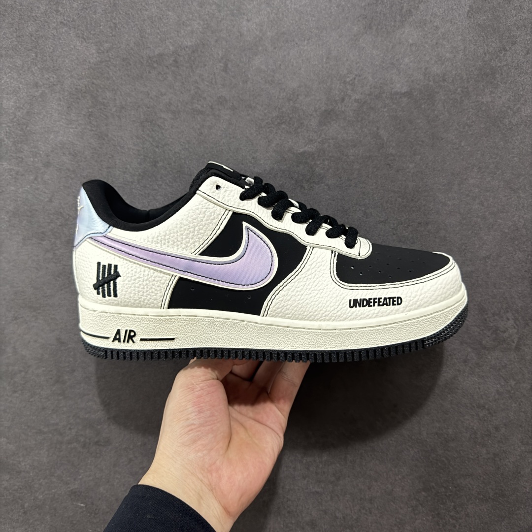 260 【定制版】Nike Air Force 1'07 Low UN联名 黑白紫 空军一号低帮休闲板鞋 SC9207-528