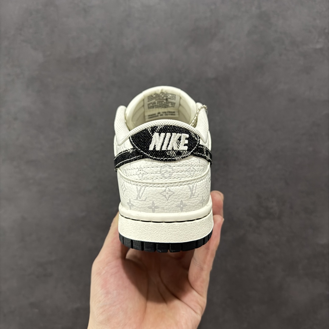 280 【定制版】Nike SB Dunk Low LV联名 黑色牛仔 周年高端定制 低帮休闲板鞋 SC9772-804