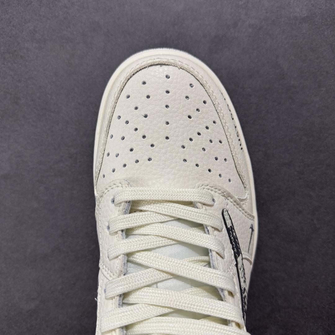 280 【定制版】Travis Scott x Nike Air Jordan 1 Low x DIOR Air Jordan 1 Low 反转白黑小勾倒钩 LD2025-021
