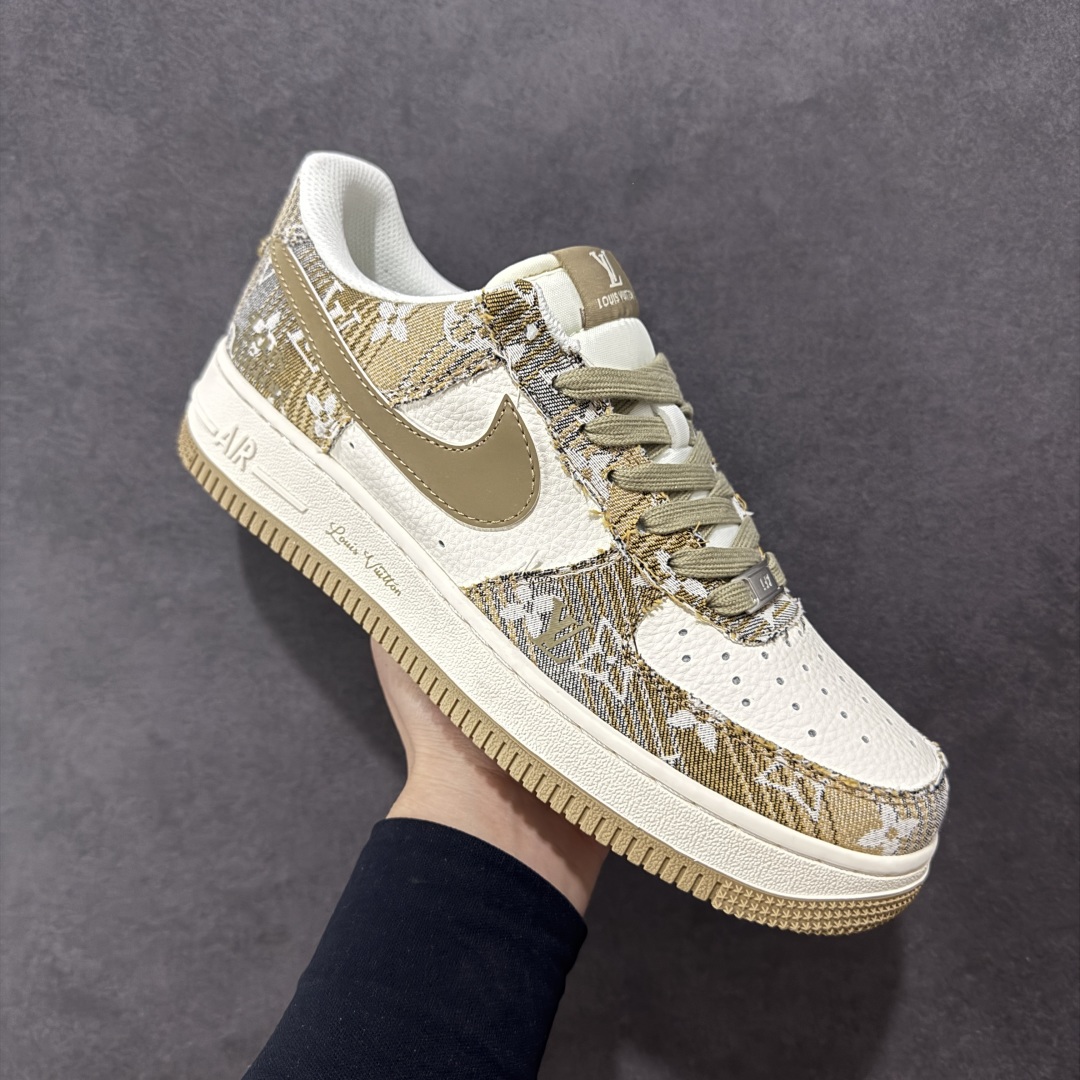 260 【定制版】Lv x Nk Air Force 1’07 定制配色 路易威登联名 空军一号低帮经典低帮休闲百搭板鞋 XS1958-582