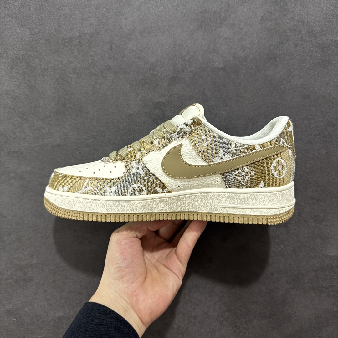 260 【定制版】Lv x Nk Air Force 1’07 定制配色 路易威登联名 空军一号低帮经典低帮休闲百搭板鞋 XS1958-582