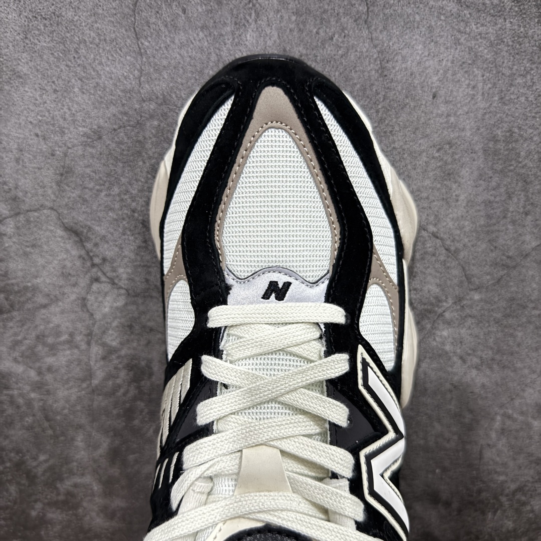 260 【纯原版】 New Balance NB9060 联名款 复古休闲运动慢跑鞋 黑白色 U9060BLZ
