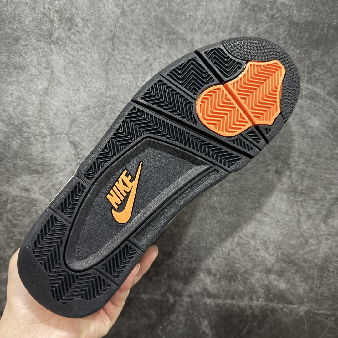 480 【GX版本】UNDEFEATED x Jordan Air Jordan 4 AJ4舒适百搭 防滑耐磨 中帮 复古篮球鞋 男款 绿黑 IB1519-200