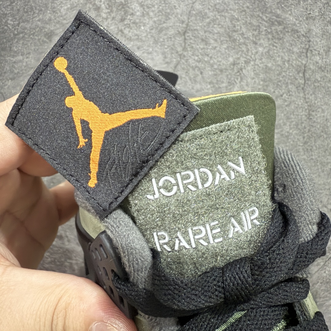 【外贸版本】UNDEFEATED x Jordan Air Jordan 4 AJ4舒适百搭 防滑耐