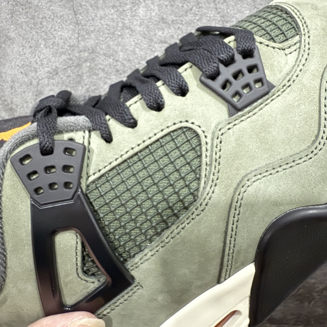【外贸版本】UNDEFEATED x Jordan Air Jordan 4 AJ4舒适百搭 防滑耐
