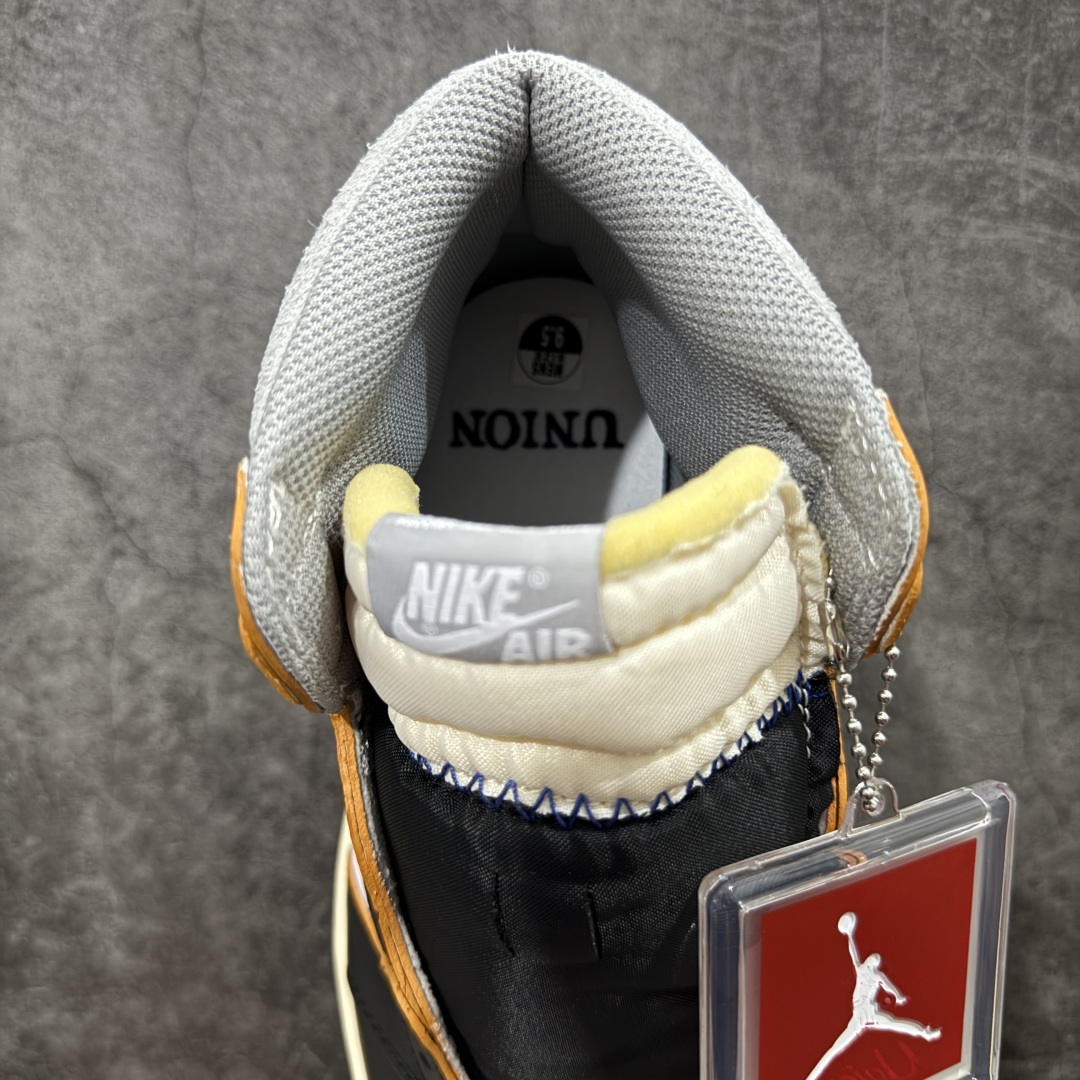 450 【GX纯原版】Union X Air Jordan 1 Retro High NRG 限量联名 黑白红拼接 实拍首发 BV1300-106
