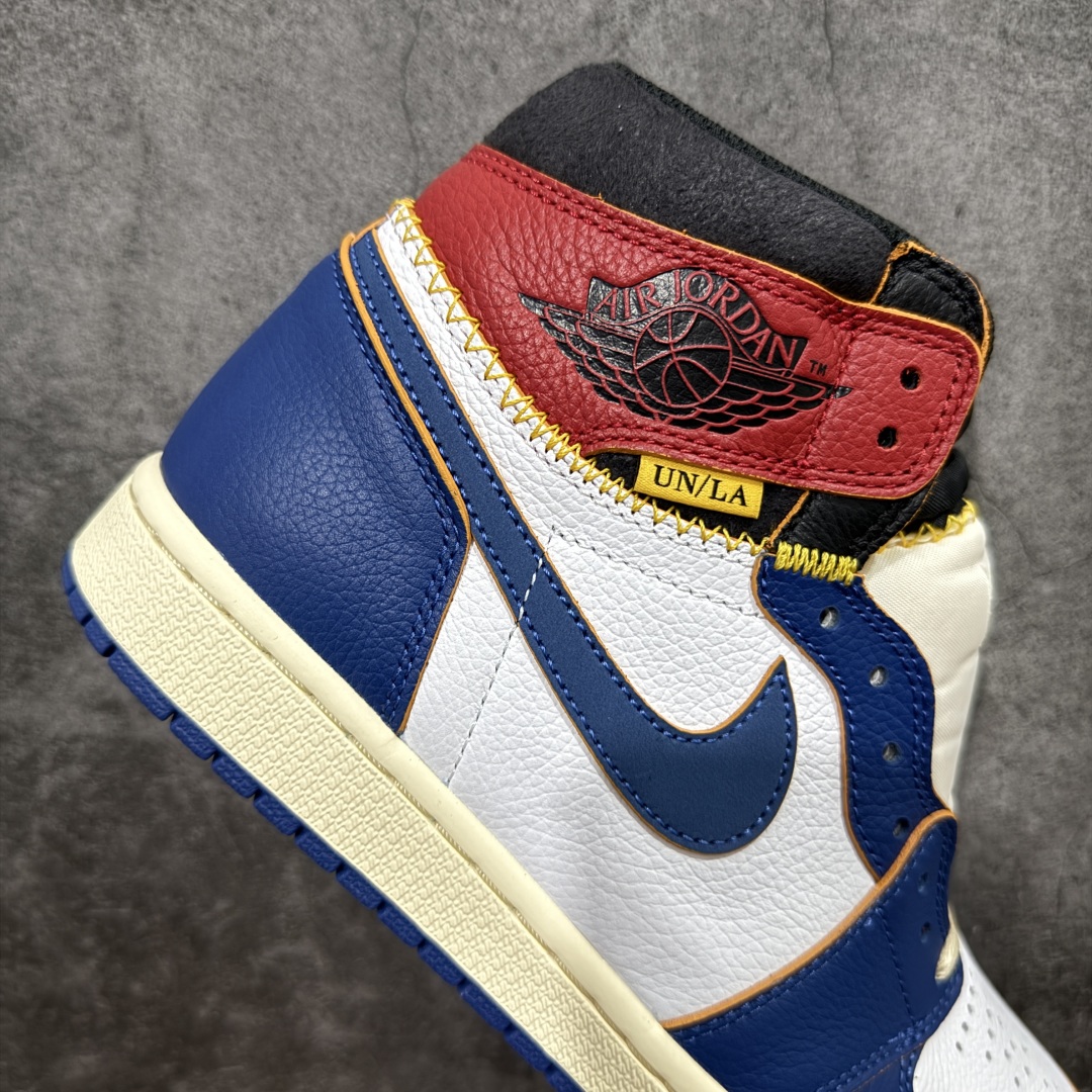 450 【GX纯原版】Union X Air Jordan 1 Retro High NRG 限量联名 白蓝红拼接 实拍首发 BV1300-146