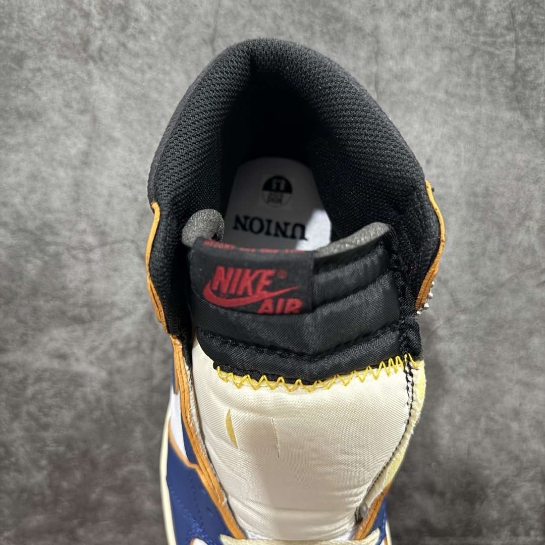 450 【GX纯原版】Union X Air Jordan 1 Retro High NRG 限量联名 白蓝红拼接 实拍首发 BV1300-146