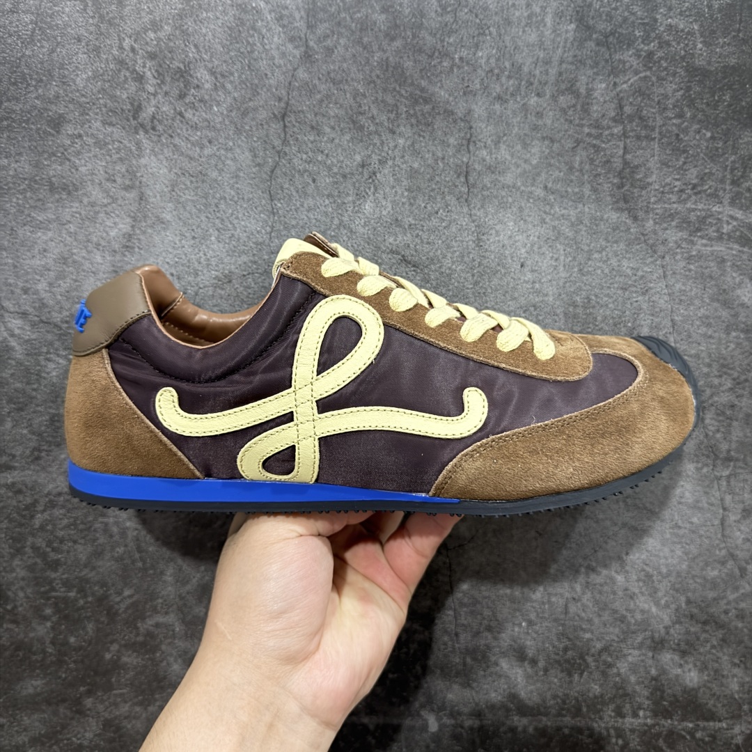 【M纯原】LOEWE 2025 | Ballet Runner 2.0 罗意威新款芭蕾舞鞋拼色德训鞋阿甘鞋