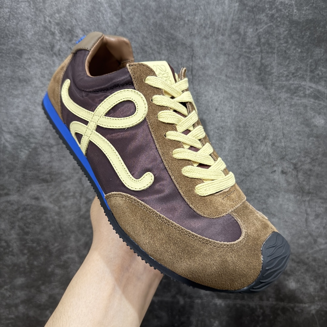 【M纯原】LOEWE 2025 | Ballet Runner 2.0 罗意威新款芭蕾舞鞋拼色德训鞋阿甘鞋