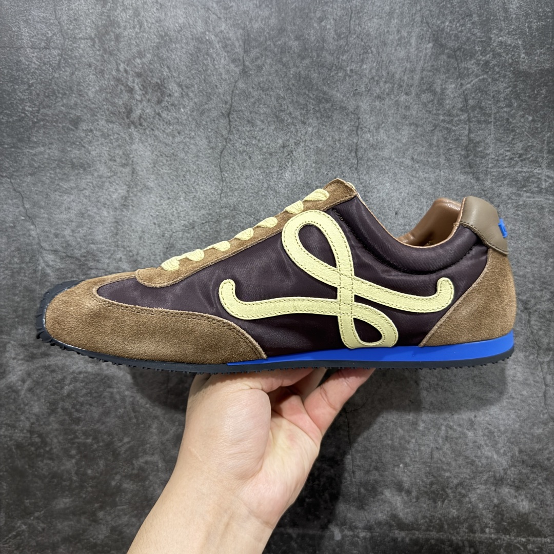 【M纯原】LOEWE 2025 | Ballet Runner 2.0 罗意威新款芭蕾舞鞋拼色德训鞋阿甘鞋