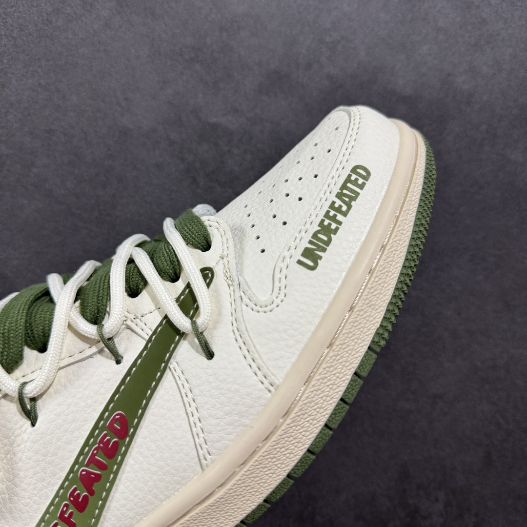 300 【定制版】Travis Scott x Fragment Design x Air Jordan 1 Low OG SP AJ1 UN联名 绿鬼脸抽绳 低帮文化休闲板鞋 DM6868-097