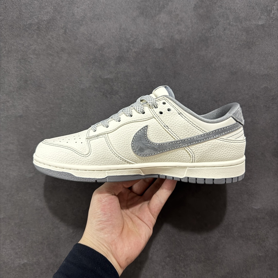   
【定制版】Nike SB Dunk Low 北面联名 米白灰勾 周年高端定制 低帮休闲板鞋 YX5