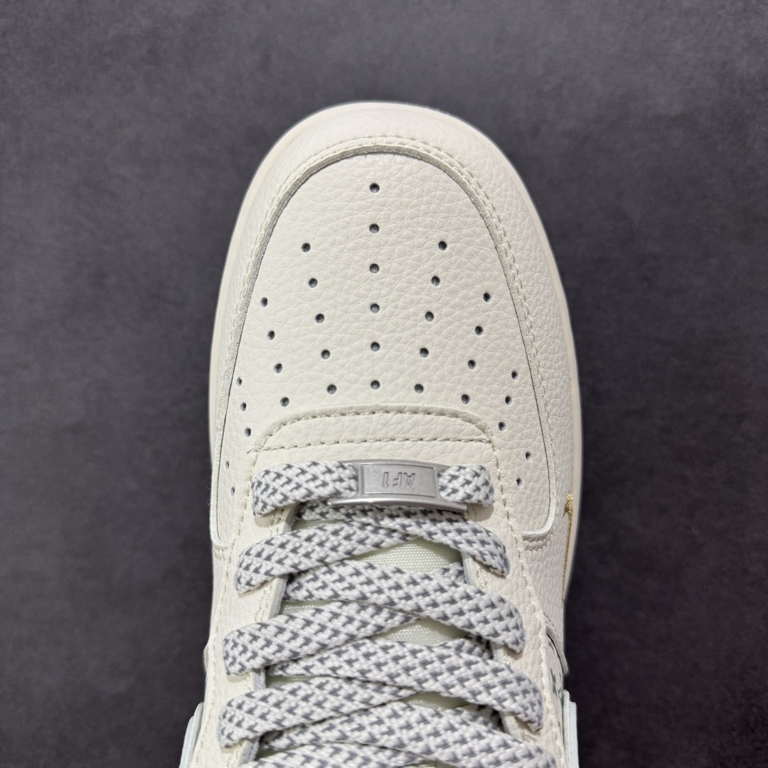 260 【定制版】Nike Air Force 1'07 Low LV联名 印花小金勾 空军一号低帮休闲板鞋 XX3168-159