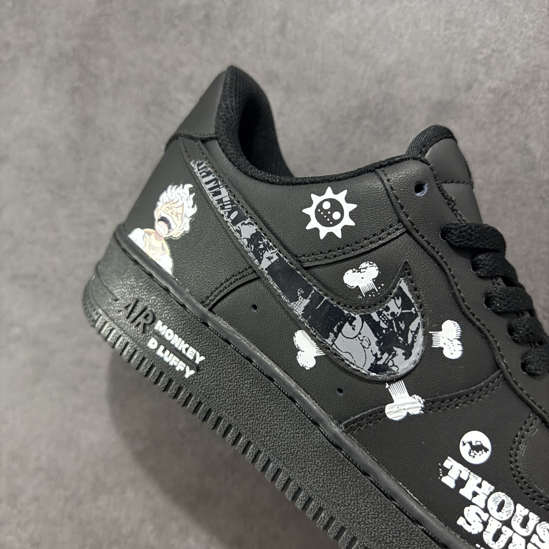 【定制版】Nike Air Force 1'07 Low ”Nica” 海贼王漫画系列 五档尼卡 空军一号低帮休闲板鞋 CW2288-016