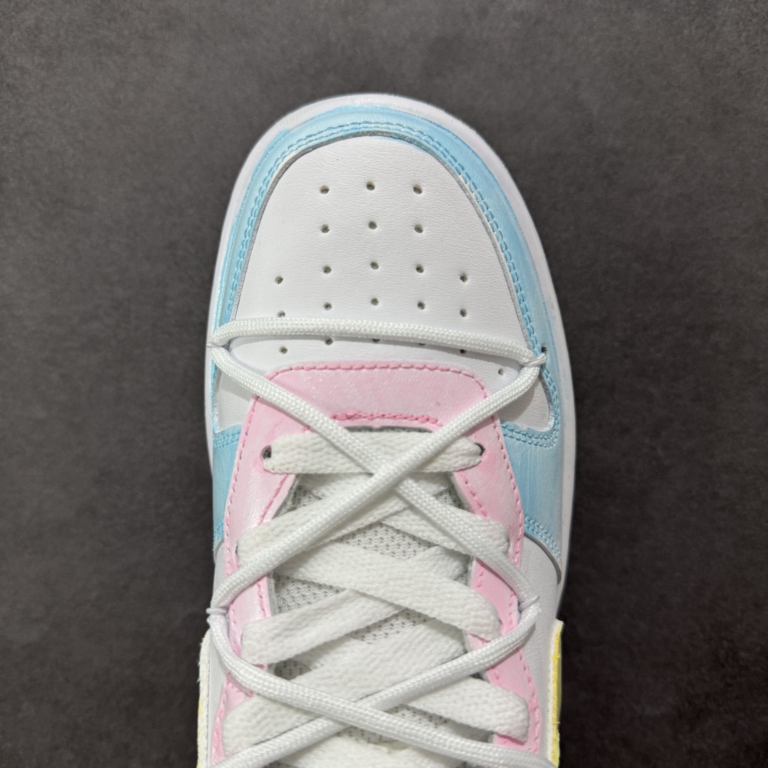 260 【定制版】Nike Court Borough “彩虹云朵”踏青季低帮板鞋 BQ5448-213