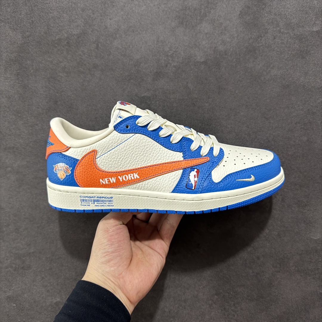 280 【定制版】Travis Scott x Fragment Design x Air Jordan 1 Low OG SP AJ1 联名款 低帮文化休闲板鞋 SC9207-028