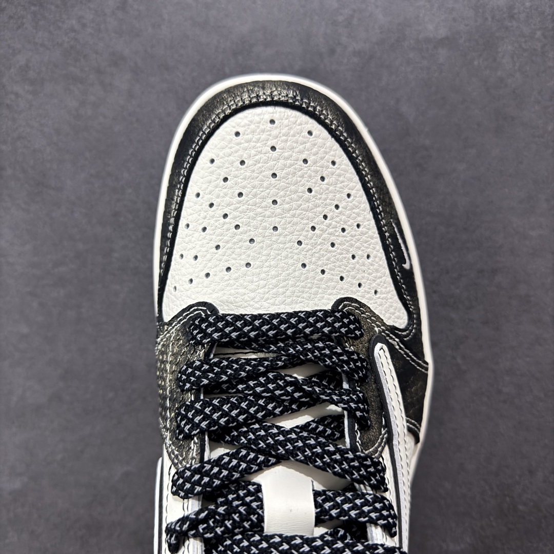 260 【定制版】Stussy x Air Jordan 1 Low 定制配色 斯图西联名 乔1 AJ1经典低帮休闲百搭板鞋 XF8698-075