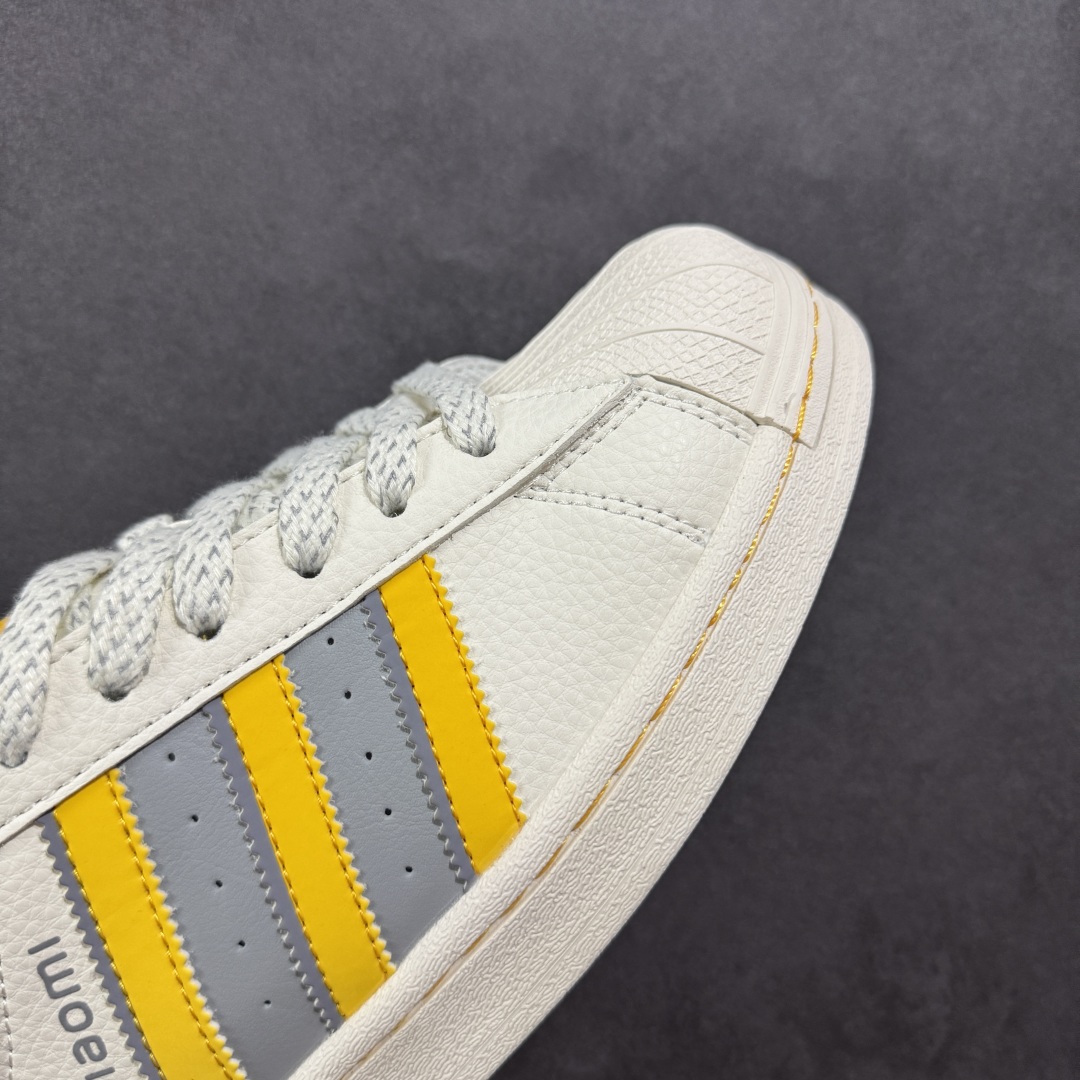  
【定制版】AD Originals Superstar x SU7 Ultra 82 贝壳头 白灰黄