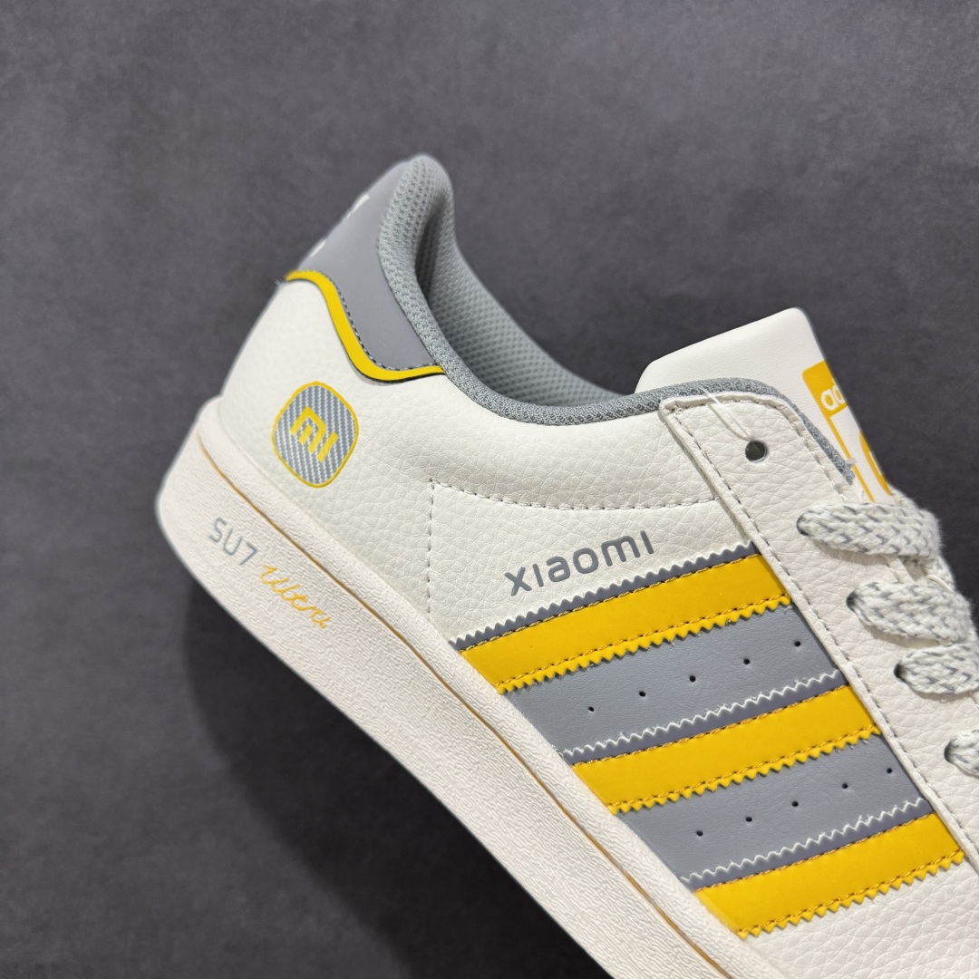  
【定制版】AD Originals Superstar x SU7 Ultra 82 贝壳头 白灰黄