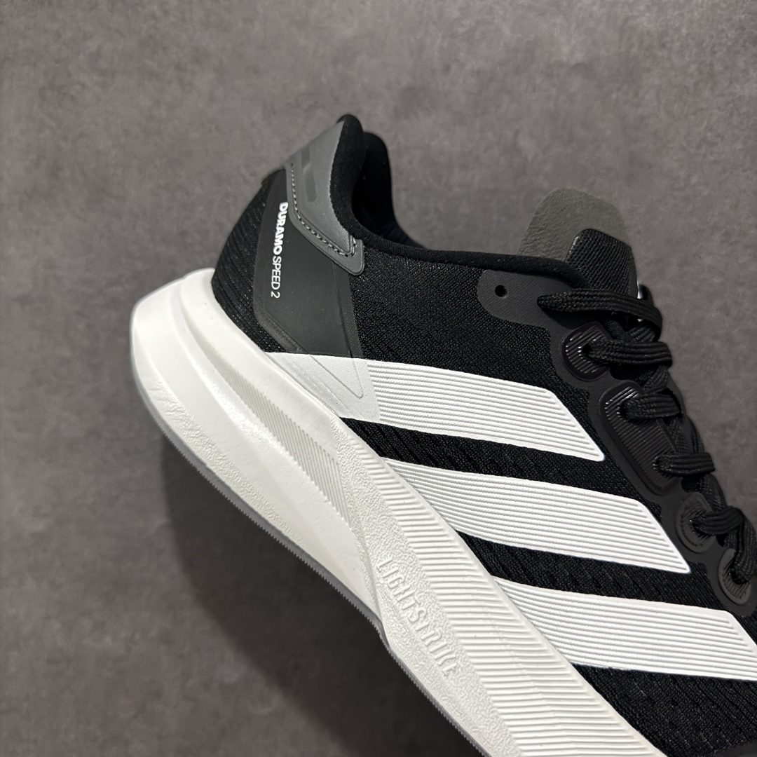 Adizero DURAMO SPEED 2代防滑耐磨 低帮 休闲跑步鞋 IH8206
