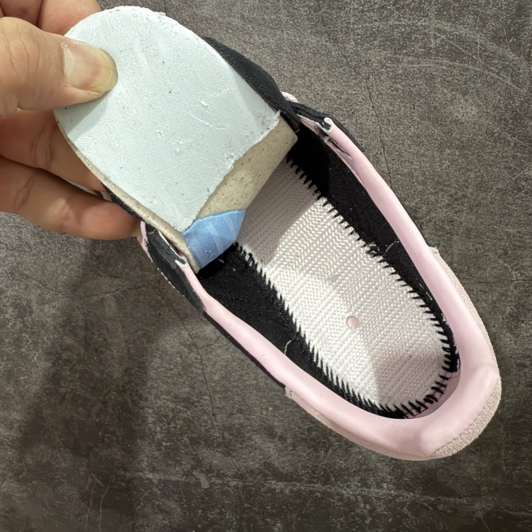 图片[7]-【纯原Top版】Adidas Handball Spezial 阿迪达斯经典款牛皮复古休闲板鞋 黑粉生胶 IF7087 原厂原档案开发出品 皮料切割干净无任何毛边 鞋型细节完美 超高清洁度 市场最高版本 尺码：35.5 36 36.5 37 38 38.5 39 40 40.5 41 42 42.5 43 44 44.5 45-选品中心