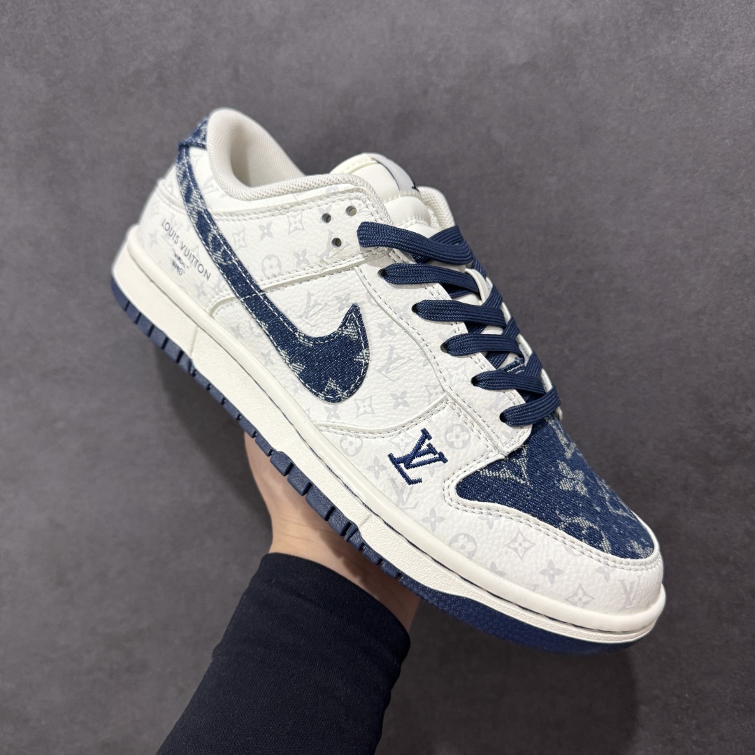 280 【定制版】Nike SB Dunk Low x Louis Vuitton 白蓝 SC9772-802