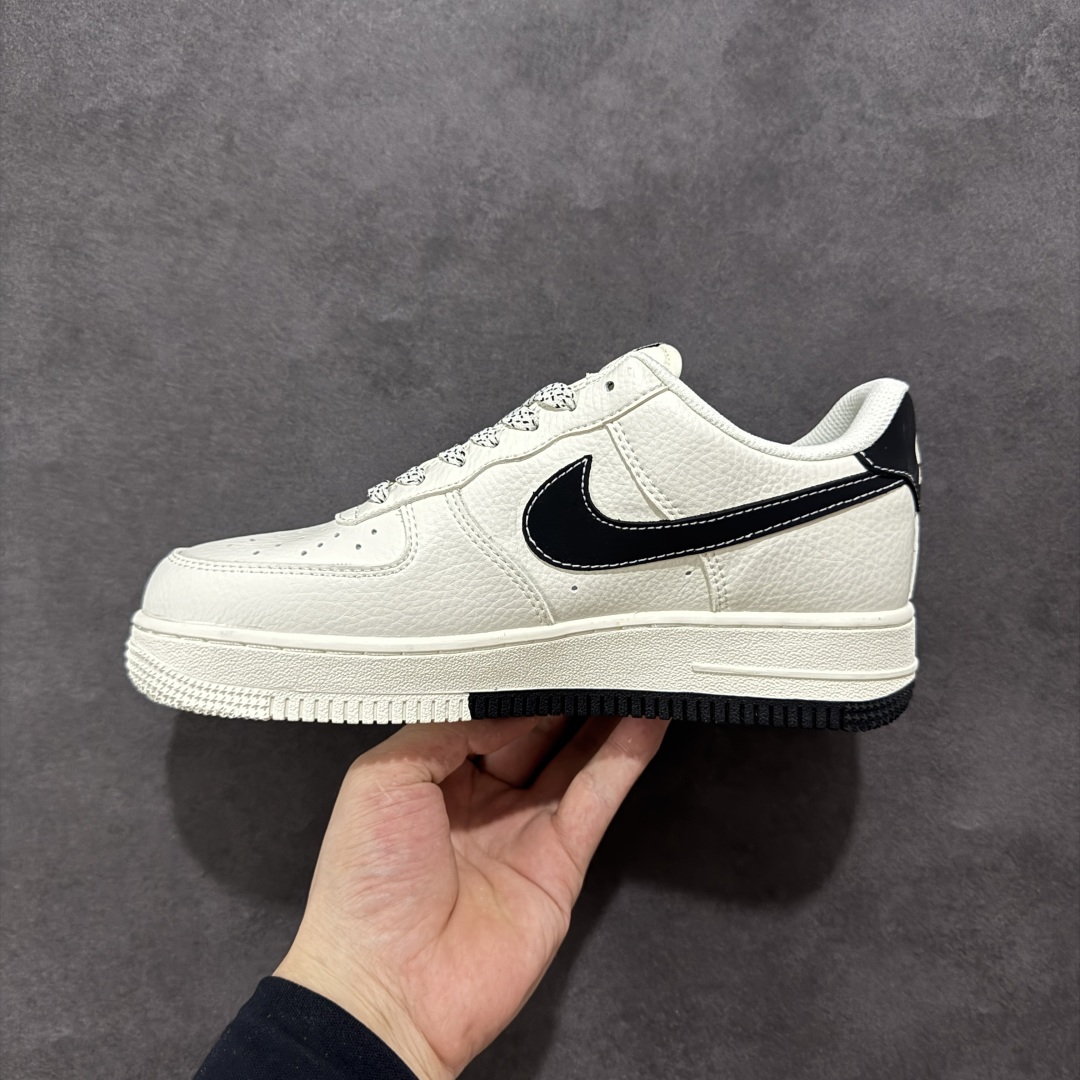 260 【定制版】Nike Air Force 1'07 Low 古驰联名 双拼小黑勾 空军一号低帮休闲板鞋 CS5288-009