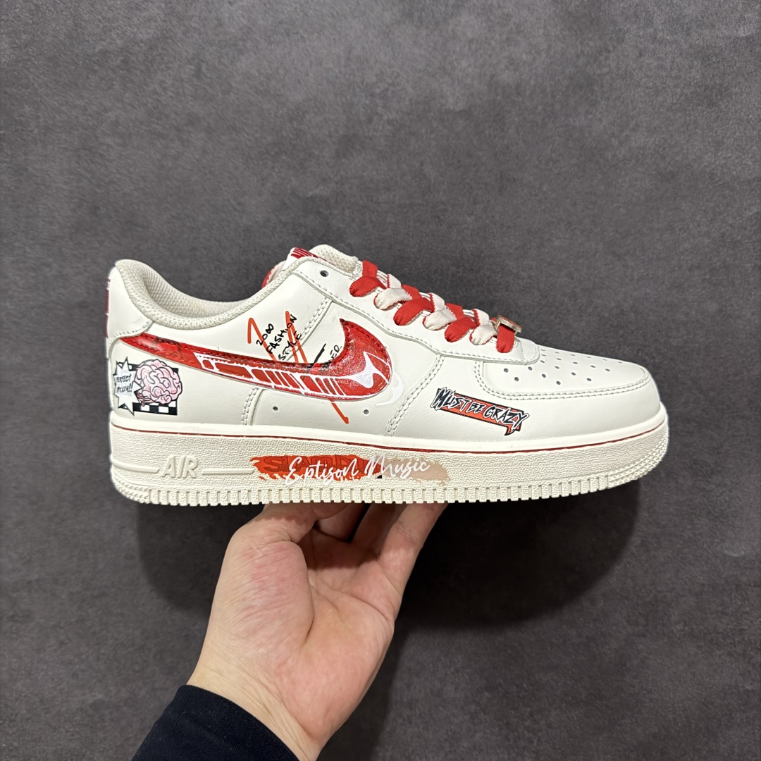 260 【定制版】Nike Air Force 1'07 Low ”Love Brain” 520系列限定 恋爱脑 空军低帮休闲板鞋 SD2023-024